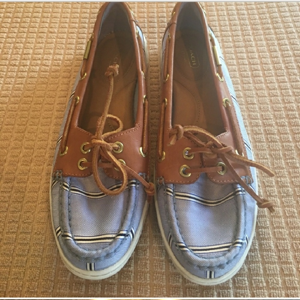 Coach boat shoes